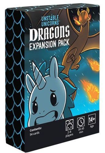 TeeTurtle Unstable Unicorns Dragons Expansion