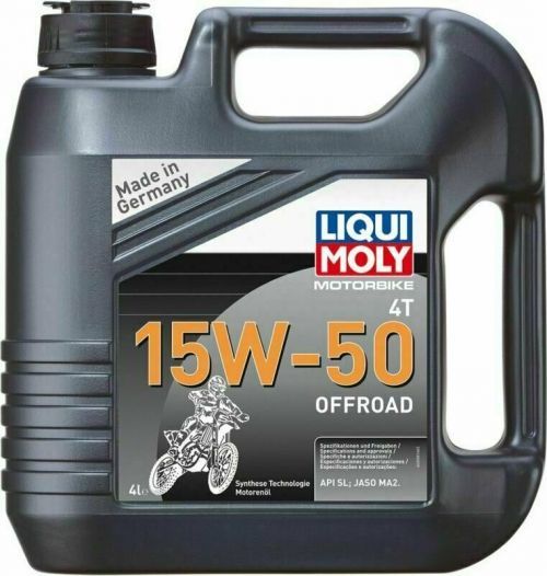 Liqui Moly Motorbike 4T 15W-50 Offroad 4L Motorový olej