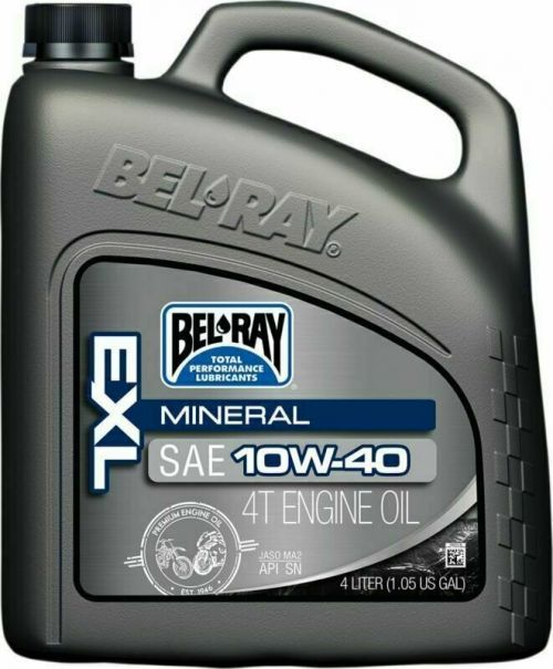 Bel-Ray EXL Mineral 4T 10W-40 4L Motorový olej