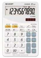 SHARP kalkulačka - EL-M332BWH - bílá