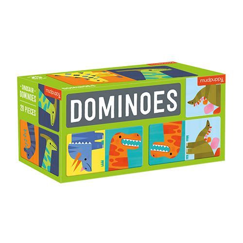 Mudpuppy Domino - Dinosauři / Dominoes - Dinosaurs