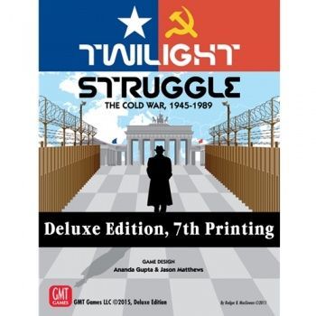 GMT Games Twilight Struggle Deluxe Edition, 7th Printing