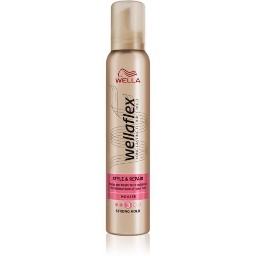 Wella Wellaflex Style & Repair Strong Hold pěnové tužidlo 200ml