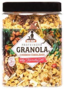 BIG BOY® Proteinová granola s hořkou čokoládou by @kamilasikl 360g