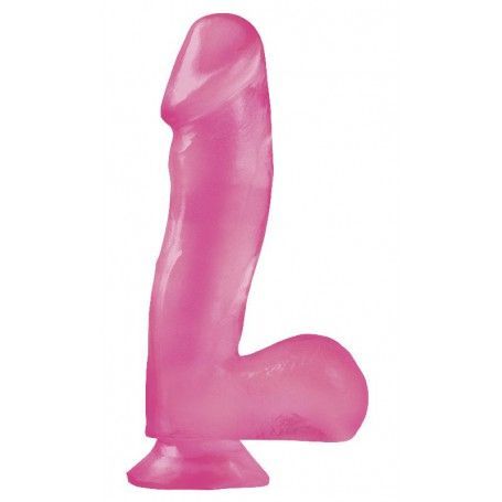 Dildo BASIX RUBBER WORKS pink Pipedream
