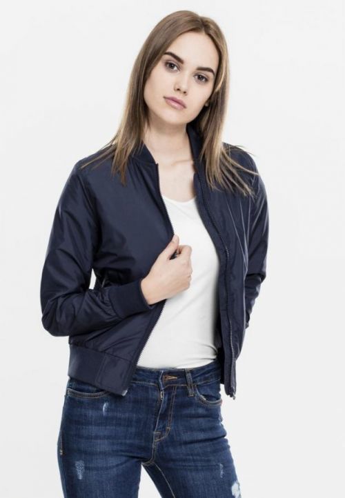 Ladies Light Bomber Jacket - navy L