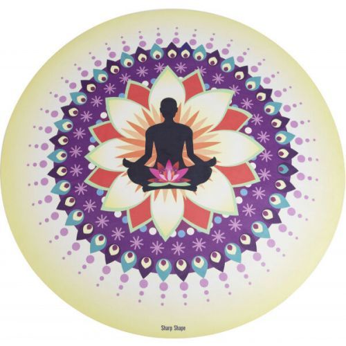 SHARP SHAPE ROUND YOGA MAT MEDITATION   - Jogamatka