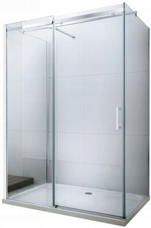 MEXEN OMEGA sprchový kout 3-stěnný 130x90 cm, transparent, chrom 825-130-090-01-00-3S