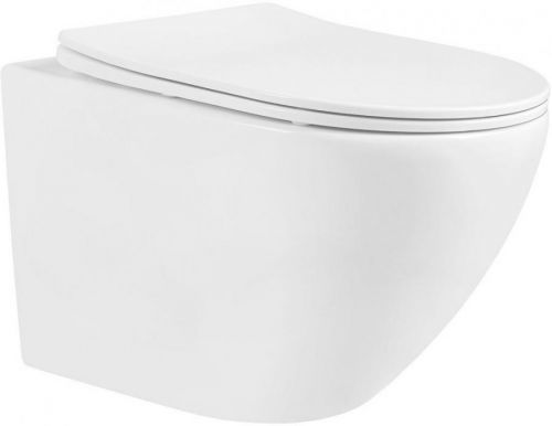 MEXEN Lena Závěsná WC mísa včetně sedátka s slow-slim, duroplast, bílá 30220300