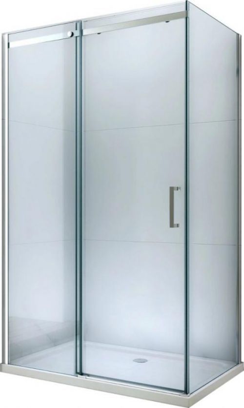 MEXEN OMEGA sprchový kout 130x100 cm, transparent, chrom 825-130-100-01-00