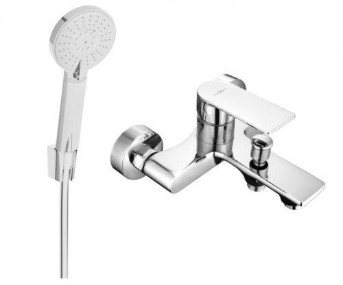 MEXEN R40 Royo vanová baterie se sprchovou soupravou, chrom 7223R40-00