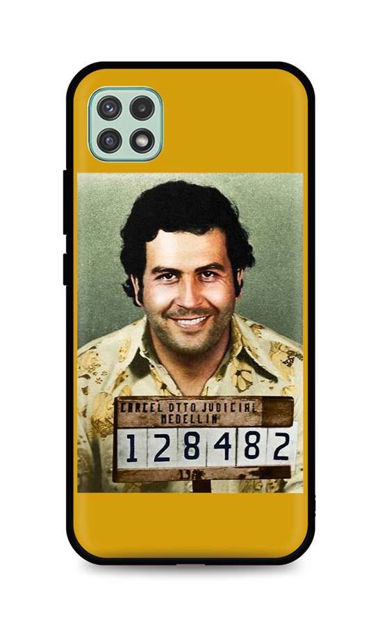 Kryt TopQ Samsung A22 5G silikon Pablo Escobar 61248