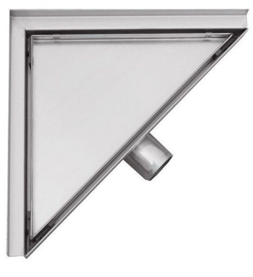 MEXEN Flat Podlahová výpusť 20x20 cm chrom 1010320