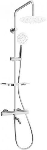 MEXEN KT67 vanový sloup s termostatickou baterií, chrom / bílá 779006793-00