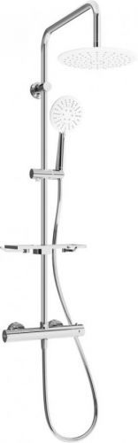 MEXEN KT67 Sprchový sloup s termostatickou baterií, chrom / bílá 771506793-00