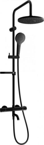 MEXEN KX05 vanový sloup s termostatickou baterií, černá 779000591-70
