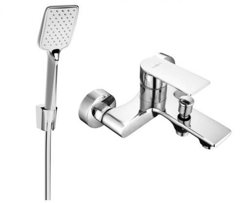 MEXEN R62 Royo vanová baterie se sprchovou soupravou, chrom 7223R62-00