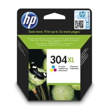 HP 304XL Tri-color Ink Cartridge