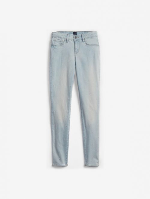 GAP Mid Rise Jeans dětské Modrá