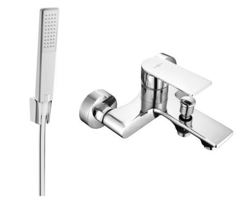 MEXEN R72 Royo vanová baterie se sprchovou soupravou, chrom 7223R72-00
