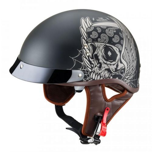 W-TEC Longroad Wings Skull - XS (53-54)