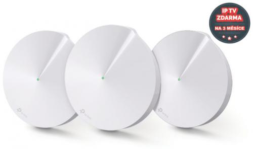 TP-Link Deco M5 Wireless AC1300 whole home WiFi system, 3 units, nahrada routeru