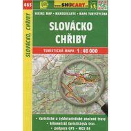 SHOCart 463 Slovácko, Chřiby 1:40 000 turistická mapa