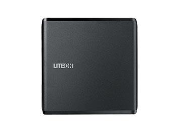 External DRW LiteOn ES1, USB, Ultra-Slim 13.5mm, ultra-light, Black