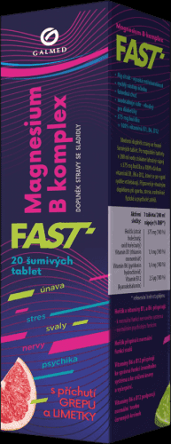 Galmed Magnesium B-komplex FAST 20 tablet