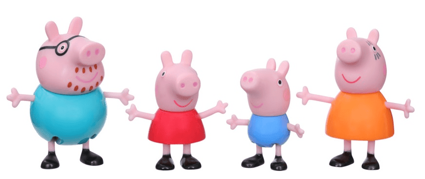 Hasbro Peppa Pig figurky rodina