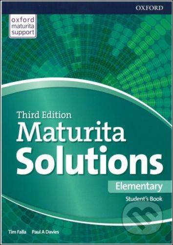 Maturita Solutions - Elementary - Student's Book + Online Pack (SK Edition) - Paul Davies, Tim Falla