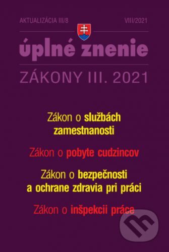 Aktualizácia III/8 - Zamestnanosť - Poradca s.r.o.