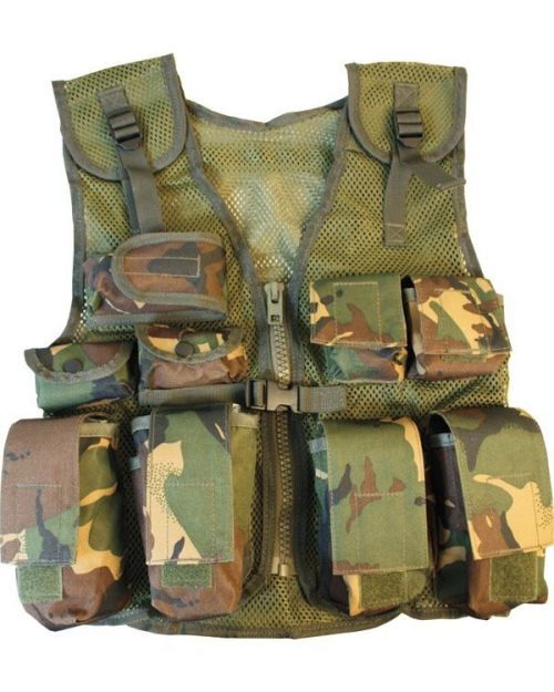Dětská taktická vesta Kombat UK® – DPM woodland (Barva: DPM woodland)