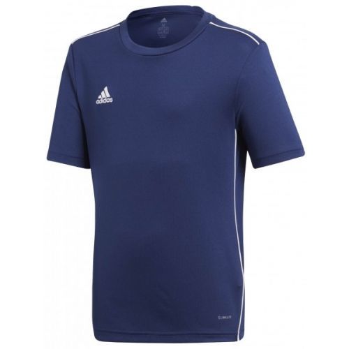 adidas CORE18 JSY Y tmavě modrá 164 - Juniorský fotbalový dres