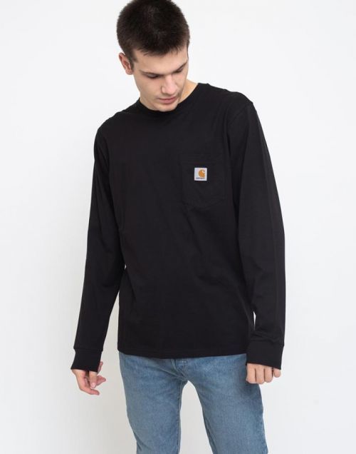 Carhartt WIP L/S Pocket T-Shirt Black L