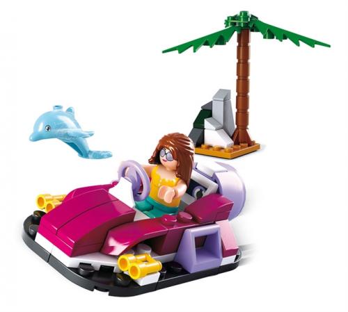 Stavebnice SLUBAN GIRLS DREAM VZNÁŠEDLO M38-B0600A