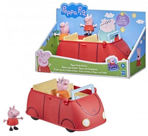 Hasbro Peppa Pig Rodinné červené auto