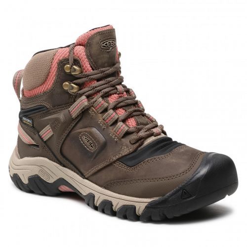 Keen RIDGE FLEX MID WP WOMEN timberwolf/brick dust Velikost: 37,5