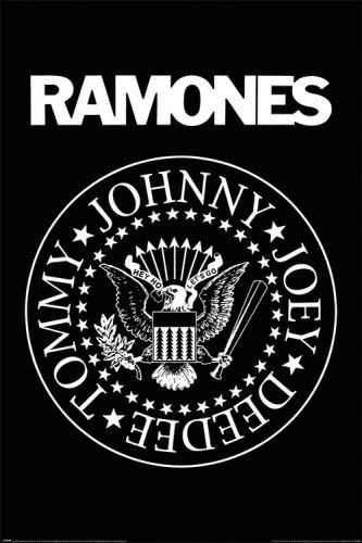 PYRAMID INTERNATIONAL Plakát, Obraz - Ramones - Logo, (61 x 91.5 cm)