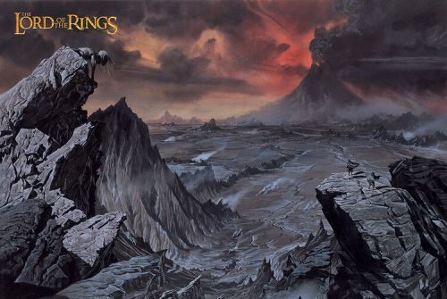 PYRAMID INTERNATIONAL Plakát, Obraz - The Lord of the Rings - Mount Doom, (61 x 91.5 cm)