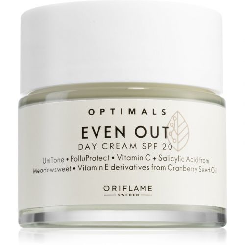 Oriflame Optimals Even Out denní krém proti pigmentovým skvrnám SPF 20 50 ml