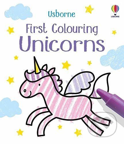 First Colouring Unicorns - Matthew Oldham