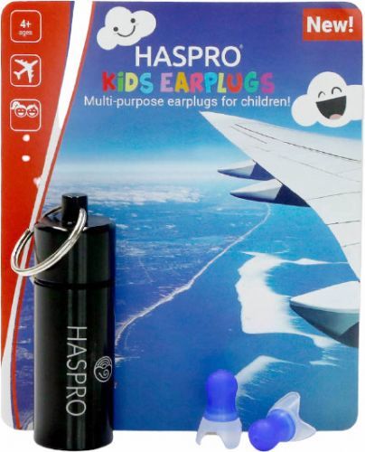 Haspro Fly dětské špunty do uší do letadla 1 pár
