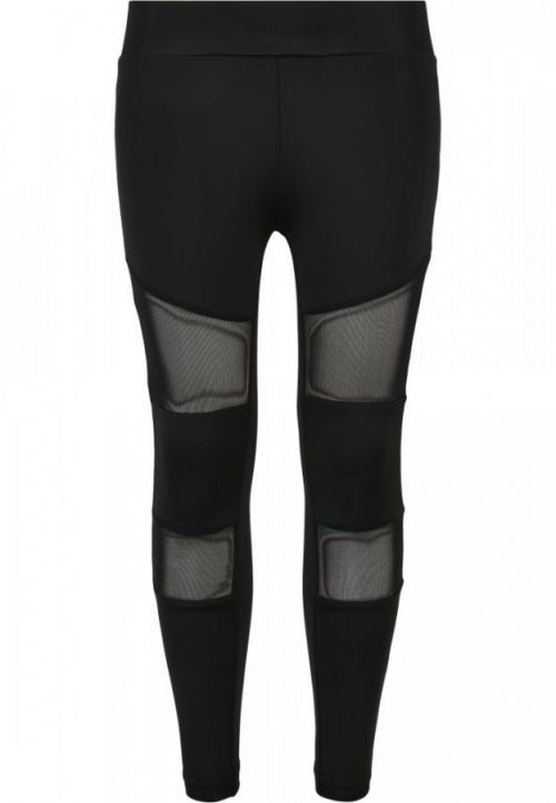 Girls Tech Mesh Leggings - darkolive 110/116