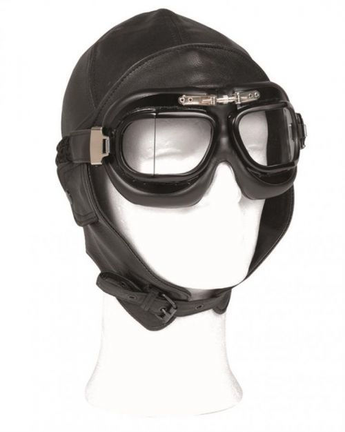 Kukla kožená letecká Mil-Tec Fly - černá, S