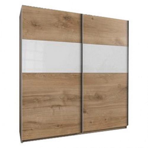 Skříň S Posuvnými Dveřmi Bramfeld,barvy Dubu/sklo Bílé