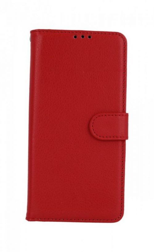 Pouzdro TopQ Xiaomi Poco M3 Pro knížkové červené s přezkou 61054