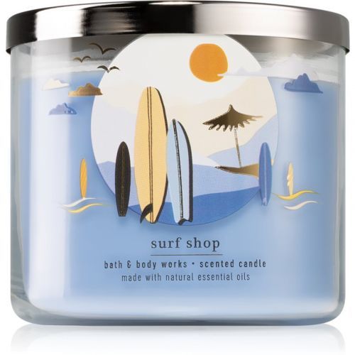 Bath & Body Works Surf Shop vonná svíčka 411 g