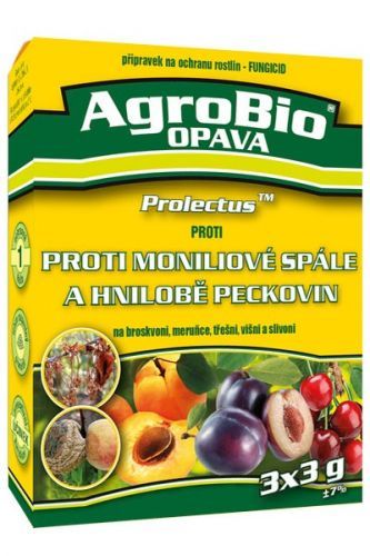 AgroBio PROTI moniliové spále a hnilobě peckovin (Prolectus) 3x3 g