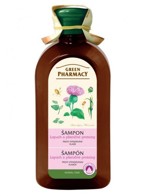 Šampon proti vypadávání vlasů s pšeničnými proteiny Green Pharmacy - 350 ml